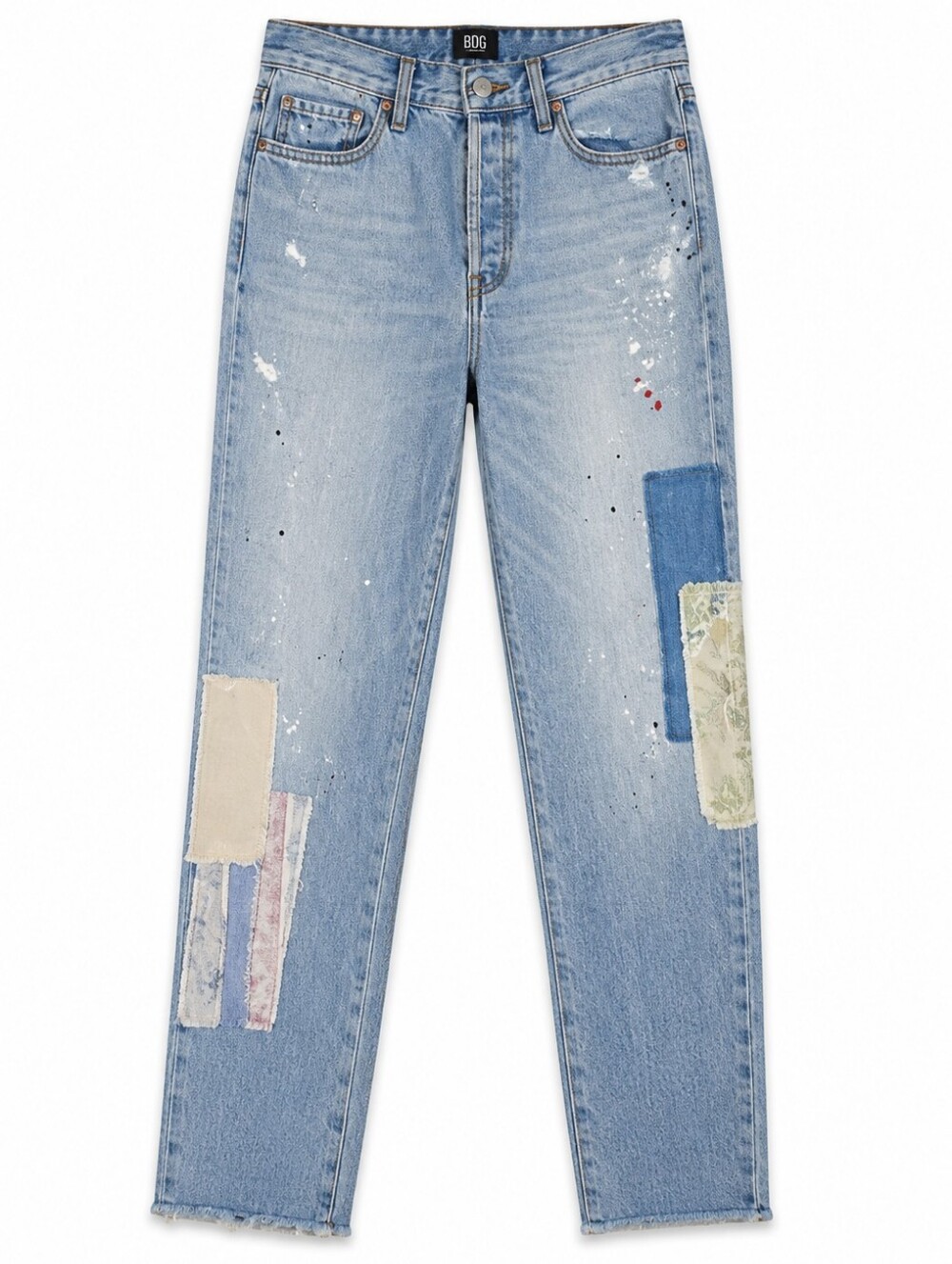 591-BDG Light‎ Blue Slim Straight Jeans